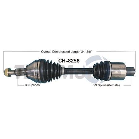 Surtrack Axle Cv Axle Shaft, Ch-8256 CH-8256
